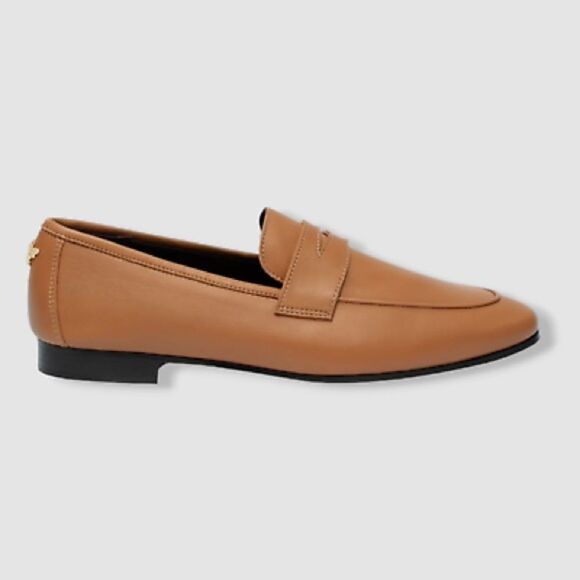 bougeotte Shoes - Bougeotte almond-toe leather loafers, 38